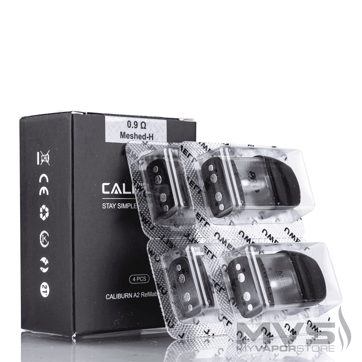 Uwell Caliburn A2 咖哩棒煙彈空倉官網:圖片 4